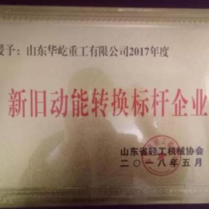 新舊動(dòng)能轉換標桿企業(yè)